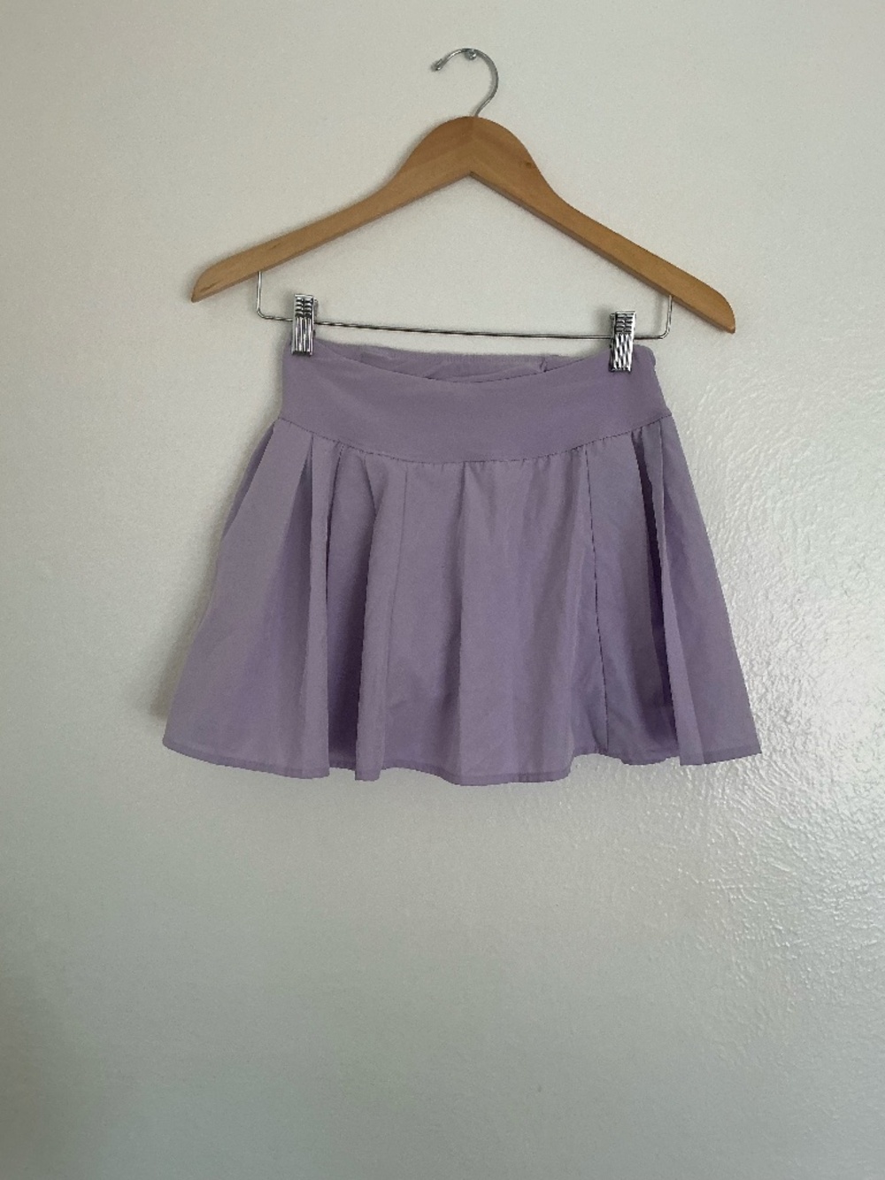 Etonic Athleisure Pleated Skater Skirt Lavender XS